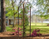 H Potter Obelisk Trellis Heavy Duty Trellis Tall Metal Garden Trellis β Large Wrought Iron Trellis for Climbing Plants Roses Clematis Yard