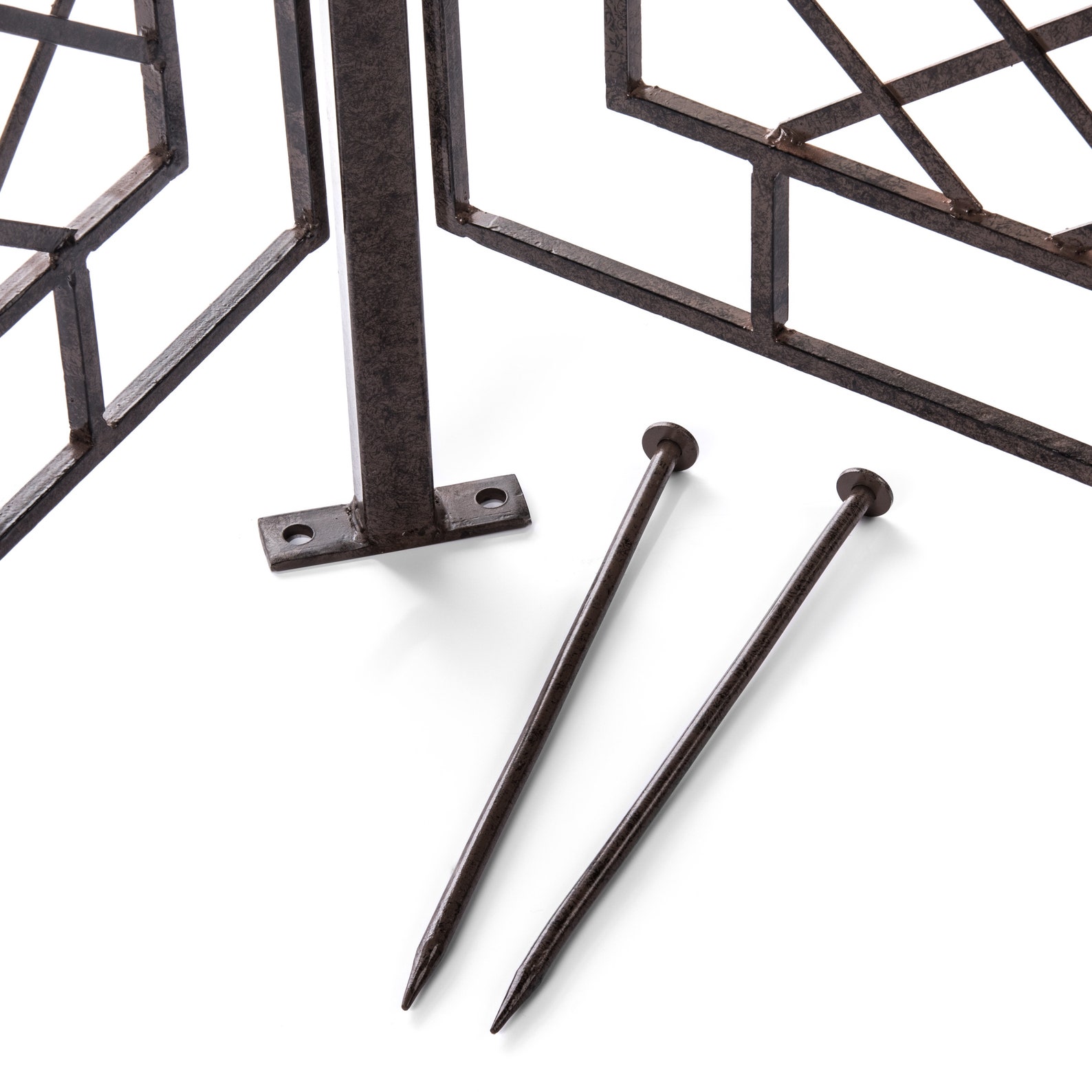 H Potter Large Metal Trellis Wrought Iron Trellis Two Panel Etsy