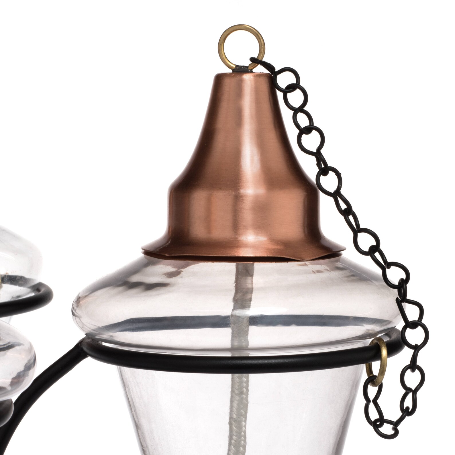 H Potter Tabletop Glass Torch Outdoor Lighting Patio Deck Etsy