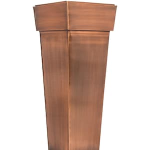 H Potter Tall Planter, Antique Copper, Entryway Indoor Outdoor, Patio, Deck, Garden, Flower Pot Front Door Wedding Balcony Porch Backyard
