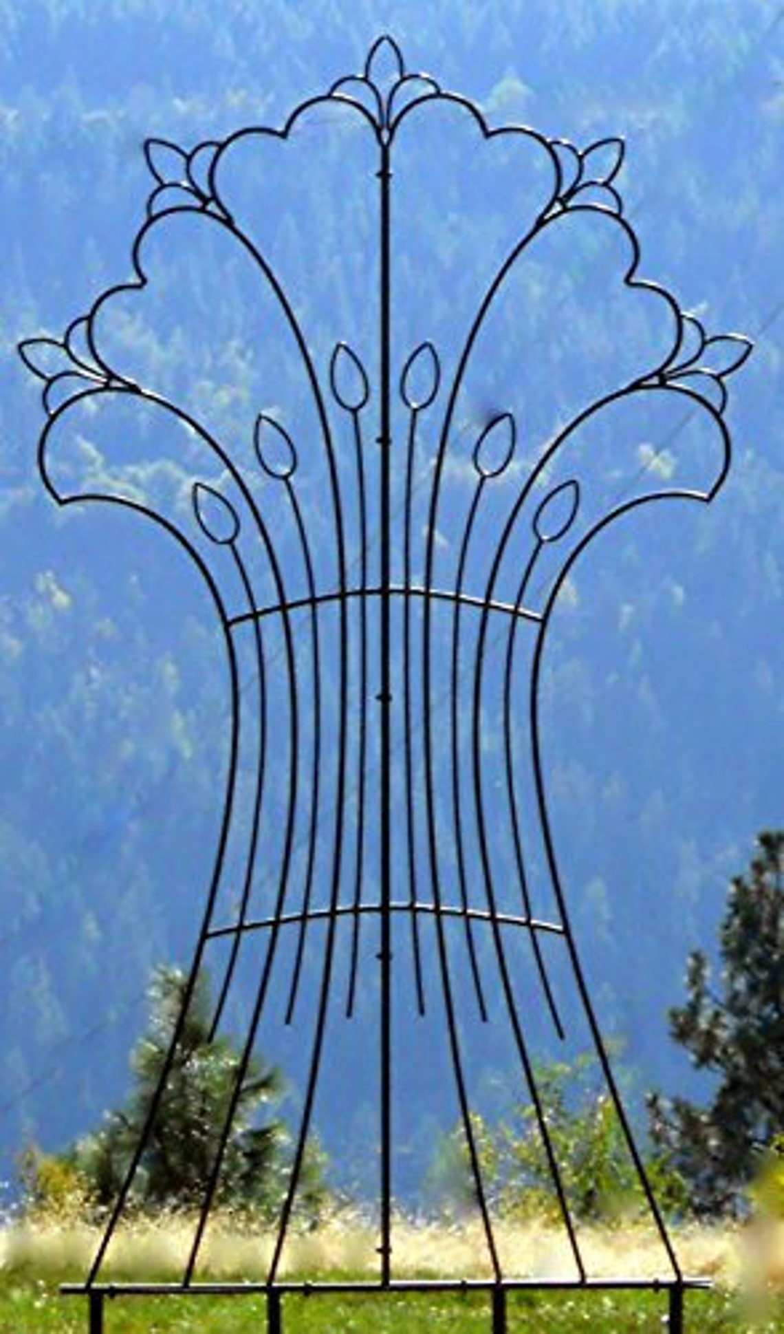 H Potter Metal Garden Trellis Wrought Iron Trellis for Etsy