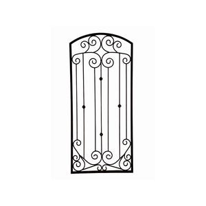 H Potter Trellis - Black Garden Trellis 6ft – Wrought Iron Scroll Wall Art, Heavy Metal Yard Decor, Patio Accent, Gift Idea, Vines & Roses