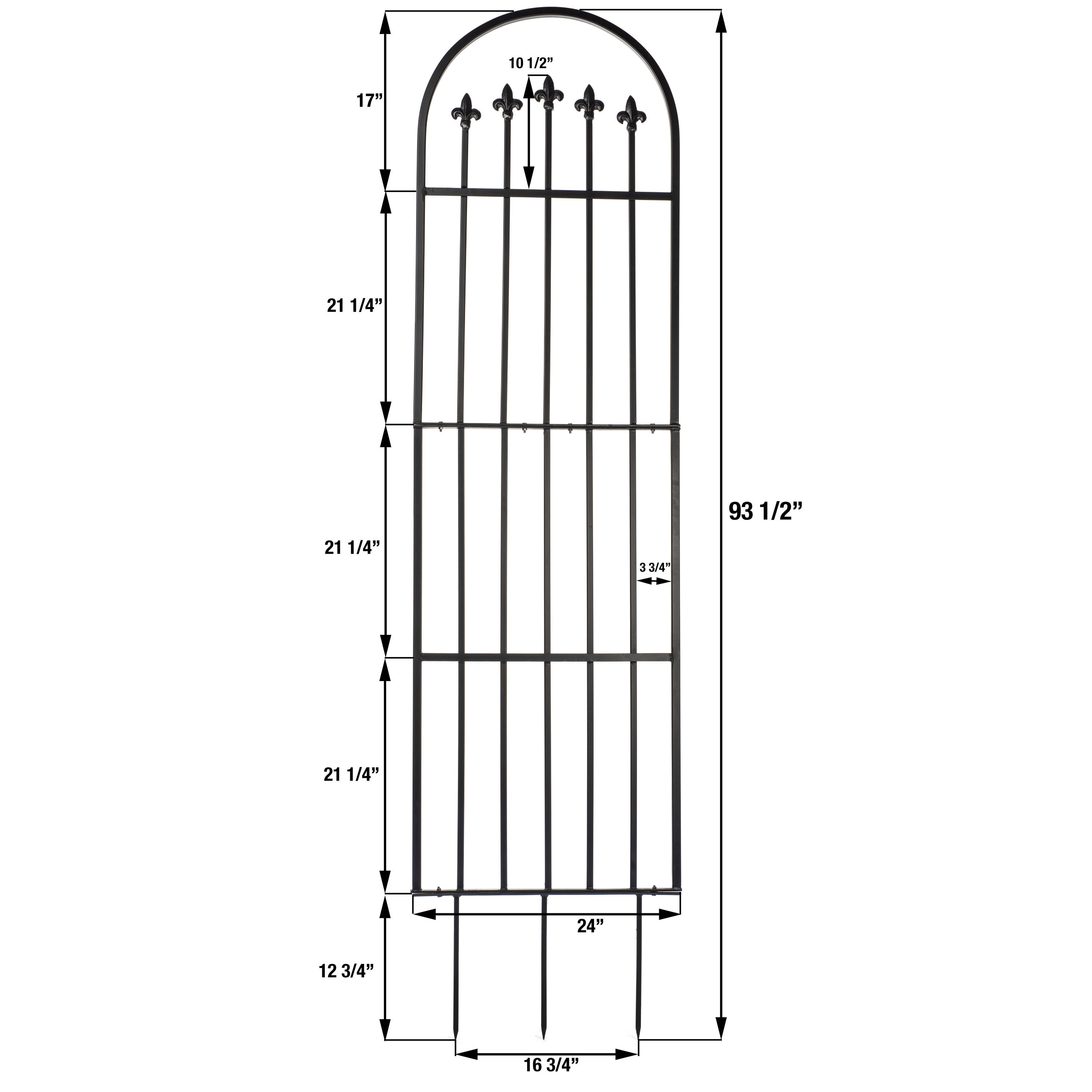H Potter Trellis Tall Metal Garden Trellis Wrought Iron With Etsy