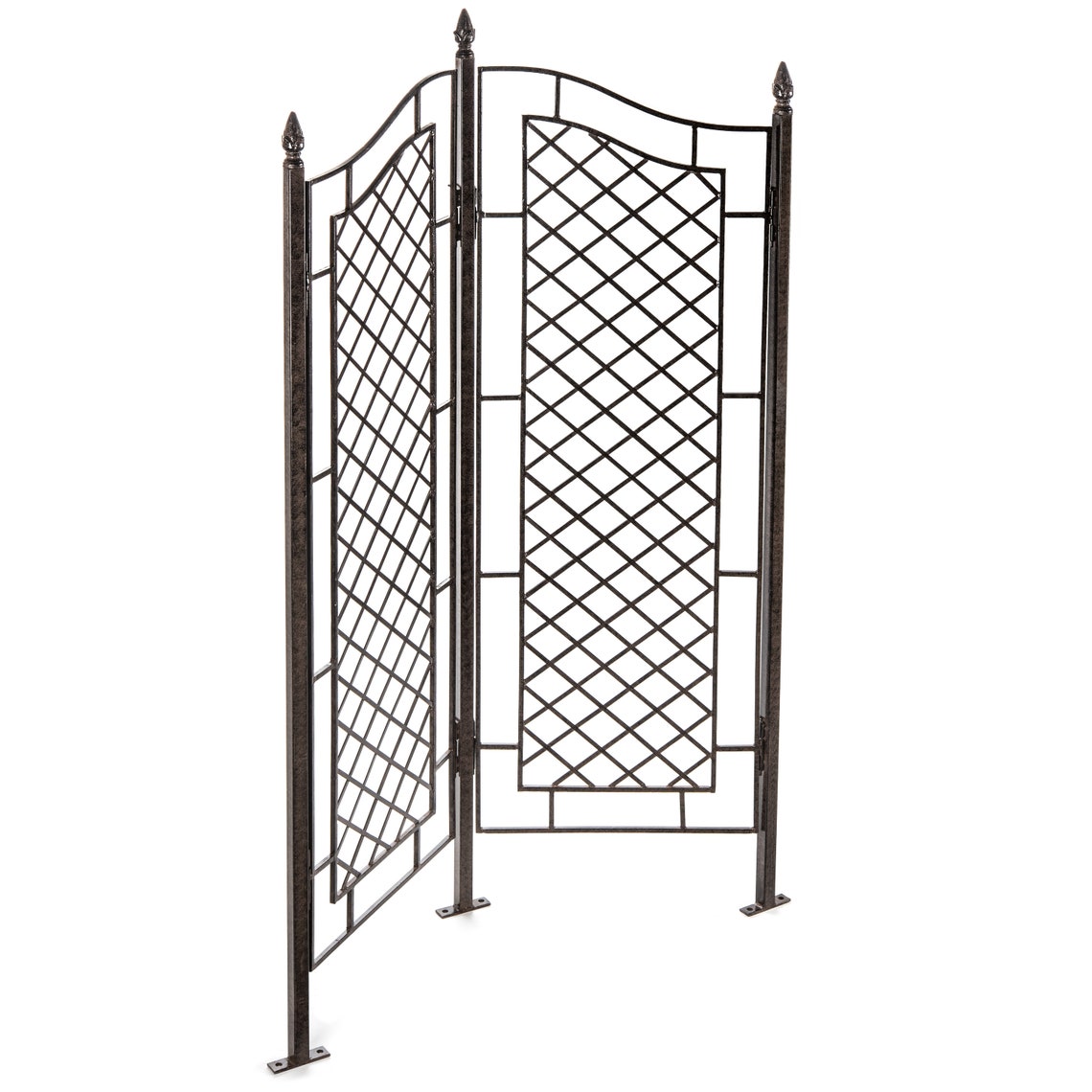 H Potter Large Metal Trellis Wrought Iron Trellis Two Panel Etsy