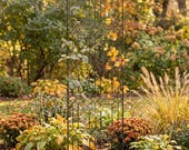 H Potter Large Diamond Garden Trellis 69" | Heavy Duty Iron Trellis for Roses, Clematis & Climbing Plants | Freestanding