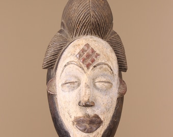 Arte Africano - Punu Gabón Mascarilla