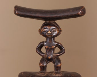 African Art - Luba neckrest