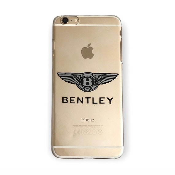 Phone case cover with Bentley logo design for iPhone and Samsung Clear Hard Protective TPU 6 7 8 Plus XR XS Max 11 12 13 Pro
