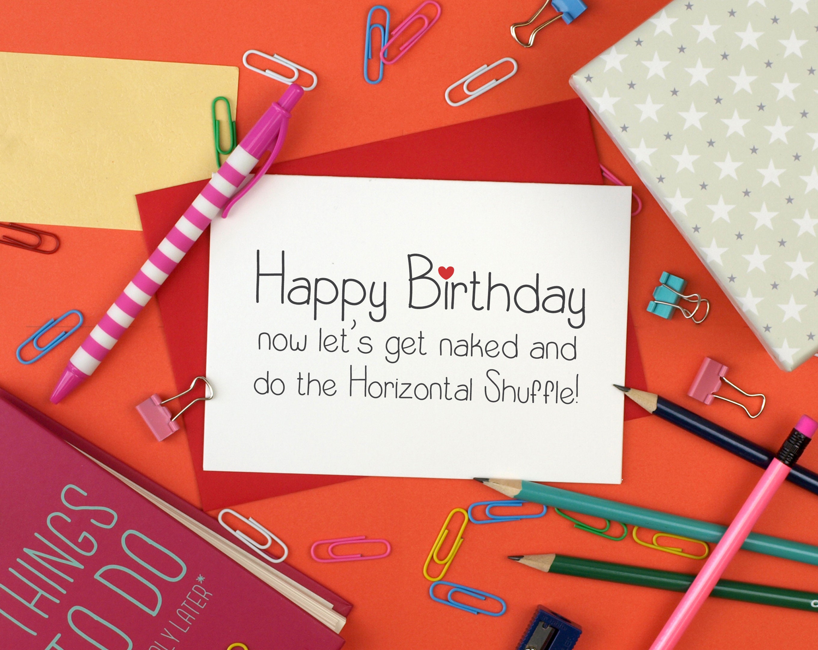 Rude Funny Birthday Card happy Birthday Now Lets Get Etsy
