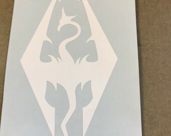 Skyrim Inspired Nightingales Crest Vinyl Decal