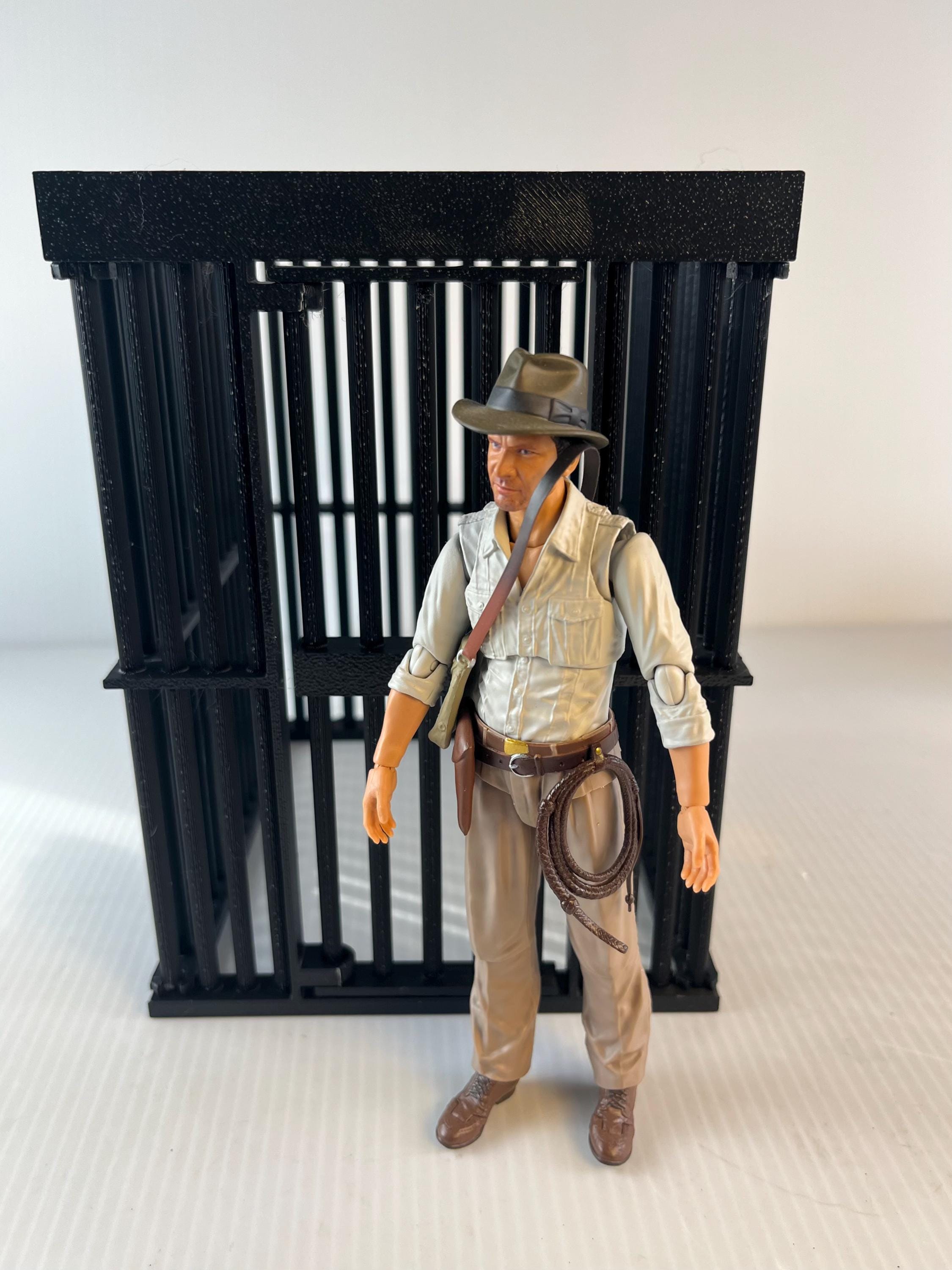 3D Printed Prison Jail Cell 1:12 scale for diorama 6" figure