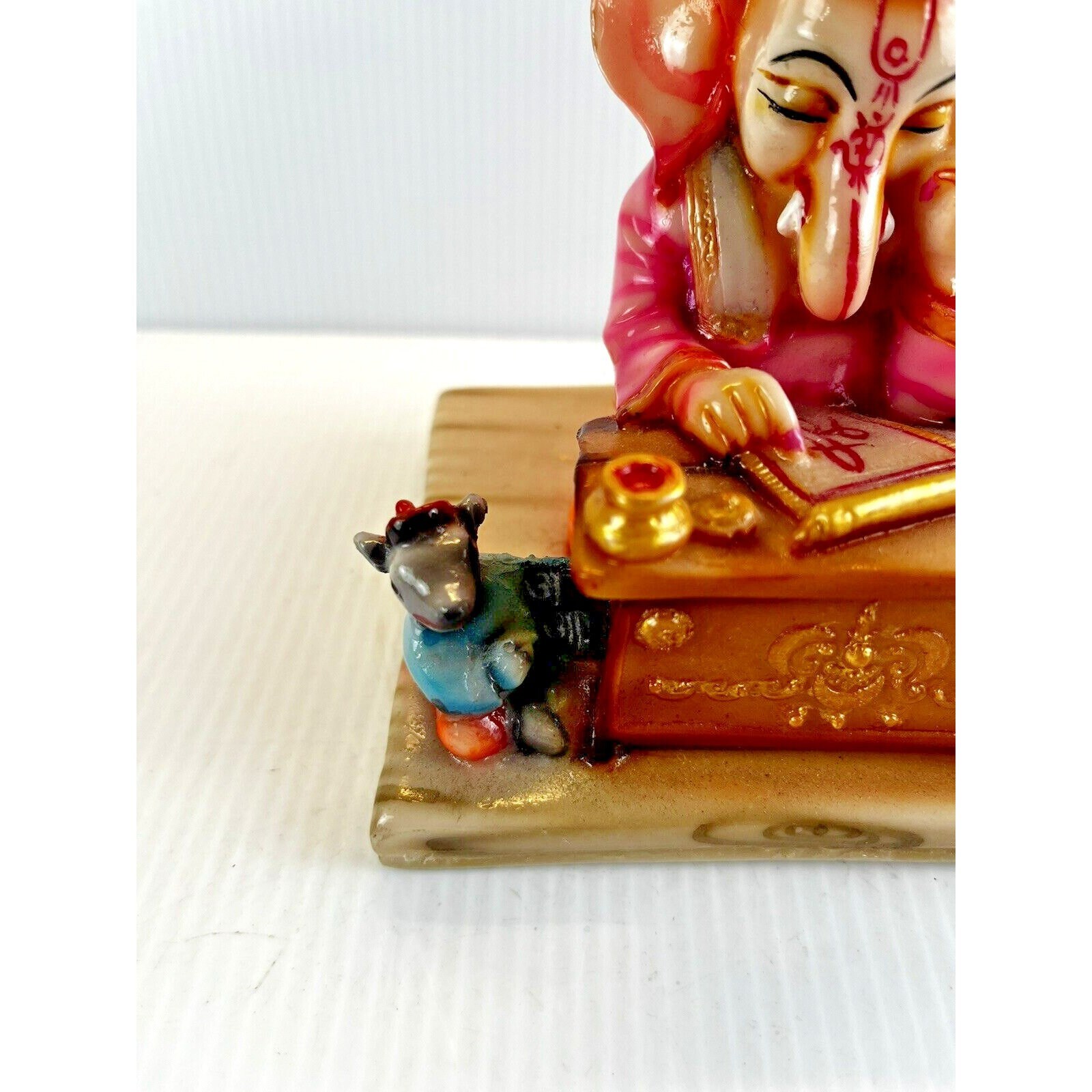 Mouse God Ganesha and Mouse God Idol Murti Figurine Statue for Home Office Décor ...
