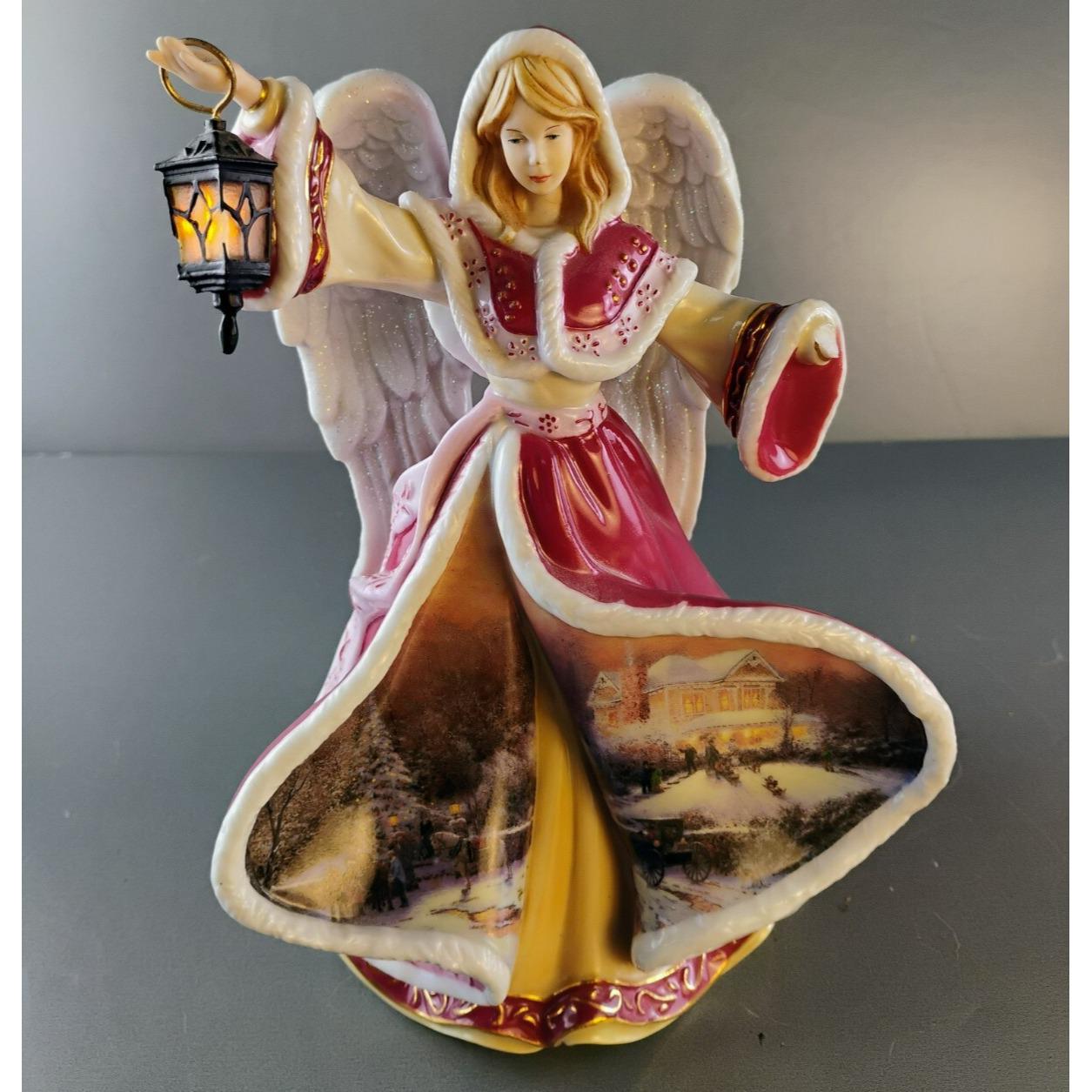 トーマス・キンケード ヴィンテージ ステンドグラス 信仰の橋 特大 八