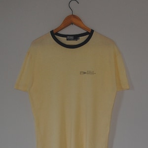 Vintage Polo Ralph Lauren Kayak 90s T shirt size Medium /  1990s Polo tee Beach Surf Skate tees / Hip Hop Swag hipster t shirt