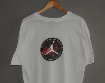 Vintage NIKE Air Jordan Basketball T shirt Medium / 1990s Jordan NBA basketball vintage hip hop swag tees