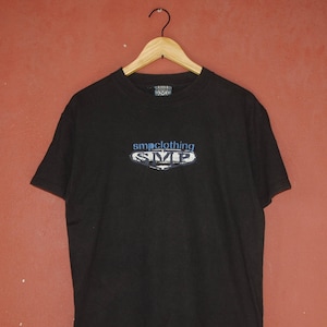 Vintage SMP CLOTHING 1990s T shirt size Medium / 1990s Skateboarding skate tee / Powell Peralta Bones Brigade vision sk8 tee