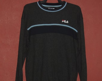 Vintage FILA classic from 1990s sweatshirt size Medium / Casual sweater  / Streetwear clothing / Jumper / Pullover