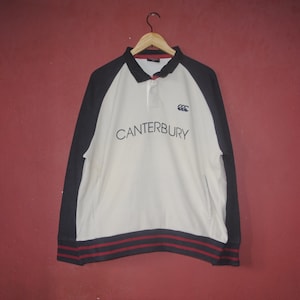 Vintage CANTERBURY Sweatshirt sweater size X-Large  / Vintage 1990s Rugby Sweater / Pullover / Canterbury of New Zealand sweater shirt