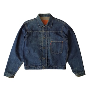 Vintage Levis Big E 506 Denim Type 1 Jeans Trucker Jacket Vintage Levis Big E 506 Denim Type 1 Jeans Trucker Jacket