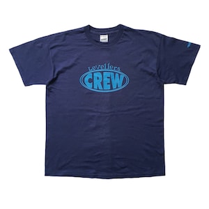 Vintage The Levellers 1990s Crew Security Tour T shirt size Large / XL /  Rare 90s UK Alternative Folk Rock Indie Punk Britpop promo tee