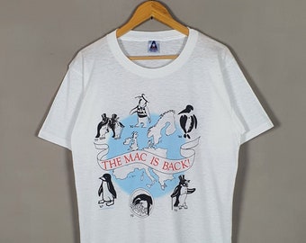 Vintage 1988 FLEETWOOD MAC Europe Tour Concert T shirt size Large / Rare 80s Blues pop Rock n&#39; Roll 1980s Stevie Nicks Rare tee