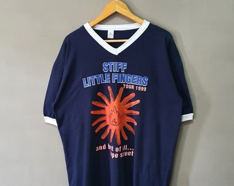 90s ヴィンテージ　STIFF LITTLE FINGERS 来日記念Tシャツ 90s ヴィンテージ STIFF LITTLE FINGERS 来日記念Tシャツ