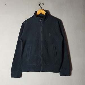 Vintage DJ HONDA 1990s Hip Hop Fleece Zipper Sweater size S-M / Japanese Tokyo Rapper Streetwear raw vibes Swag rap Jacket sweater