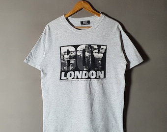 Vintage BOY LONDON 90s T shirt size Large / 1990s UK Streetwear Post Punk Grunge seditionaries Stephane Raynor Kings Road tee
