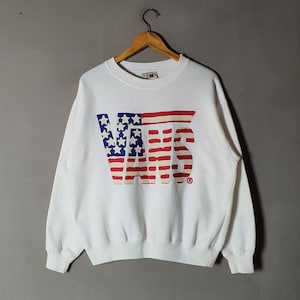 Vintage 80s VANS Skateboarding sweatshirt size S-M / 80s 90s Vans USA native style Powell Peralta Zorlac Sk8 sweater crewneck / pullover