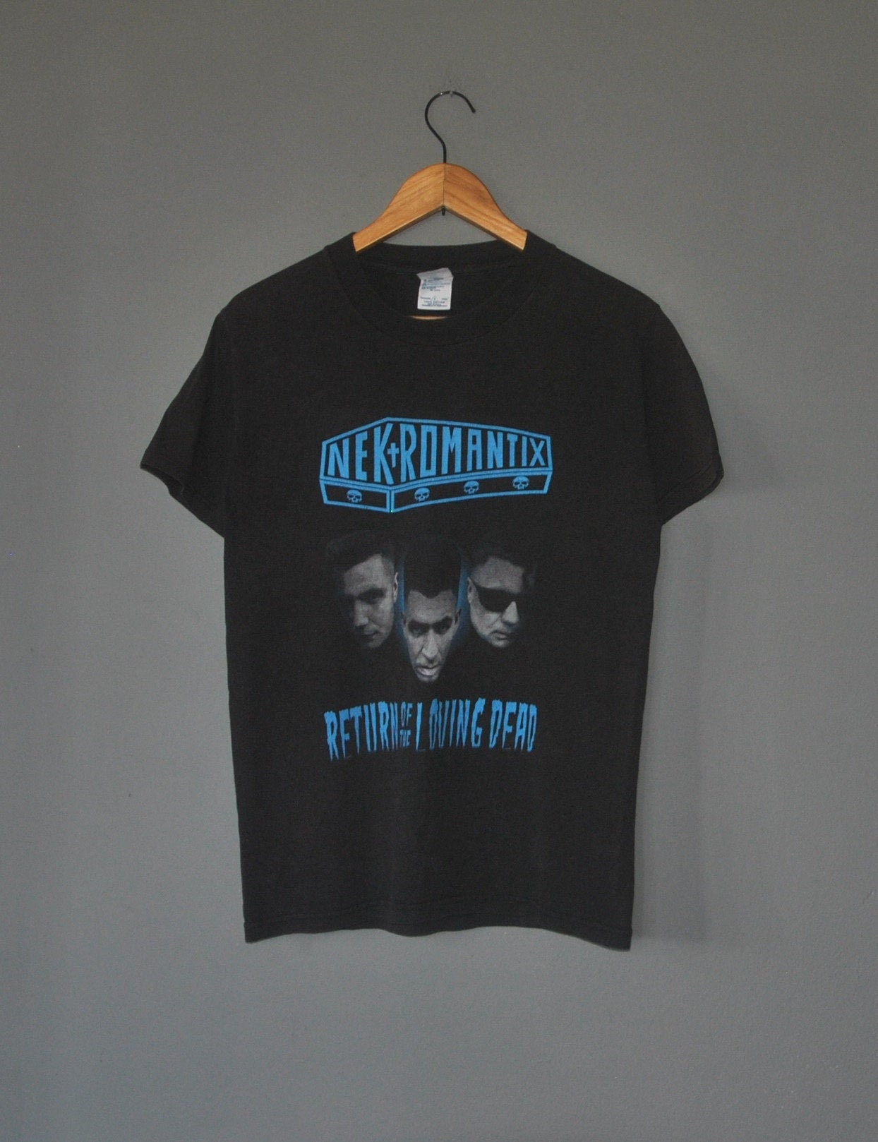 Vintage Nekromantix Return of the Loving Dead T Shirt Size Small