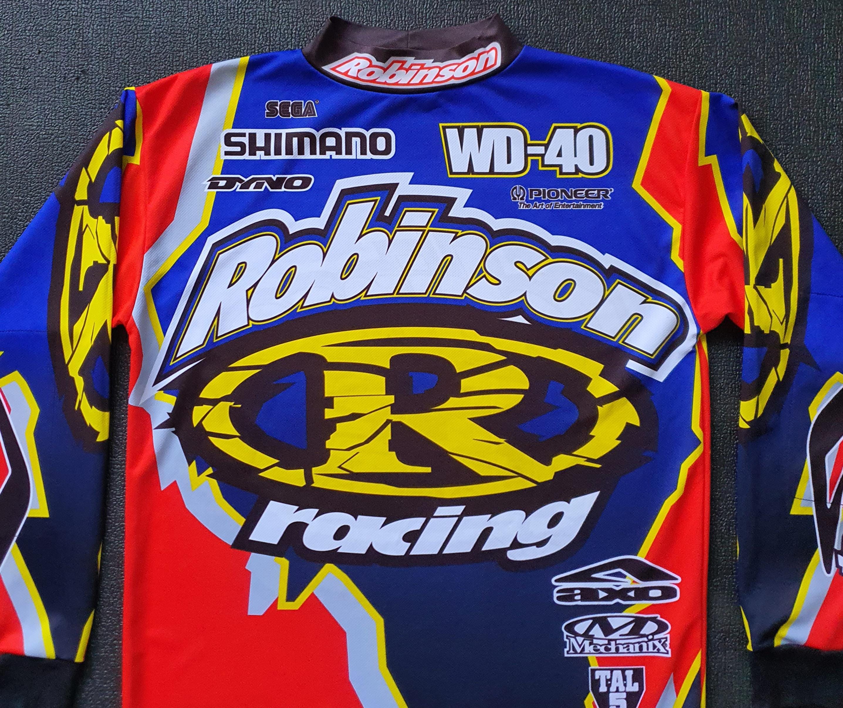 Vintage Aussie Robinson Racing Team 1990s BMX Jersey Shirt