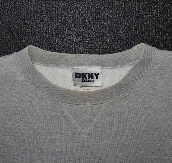 Vintage DKNY Jeans USA 1990s Sweatshirt size L / … - image 5