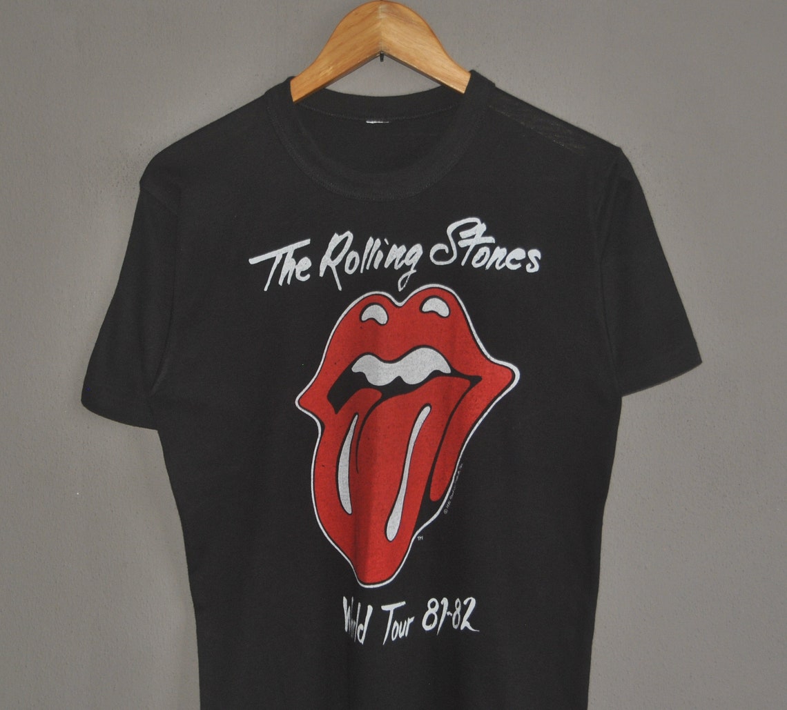 t shirt rolling stones world tour 1981