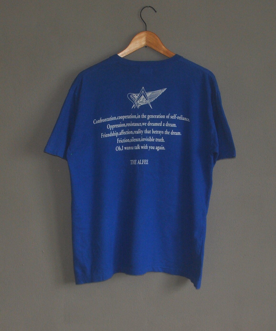 Vintage THE ALFEE 1995 Red & Blue Phantom Eve Concert Tour