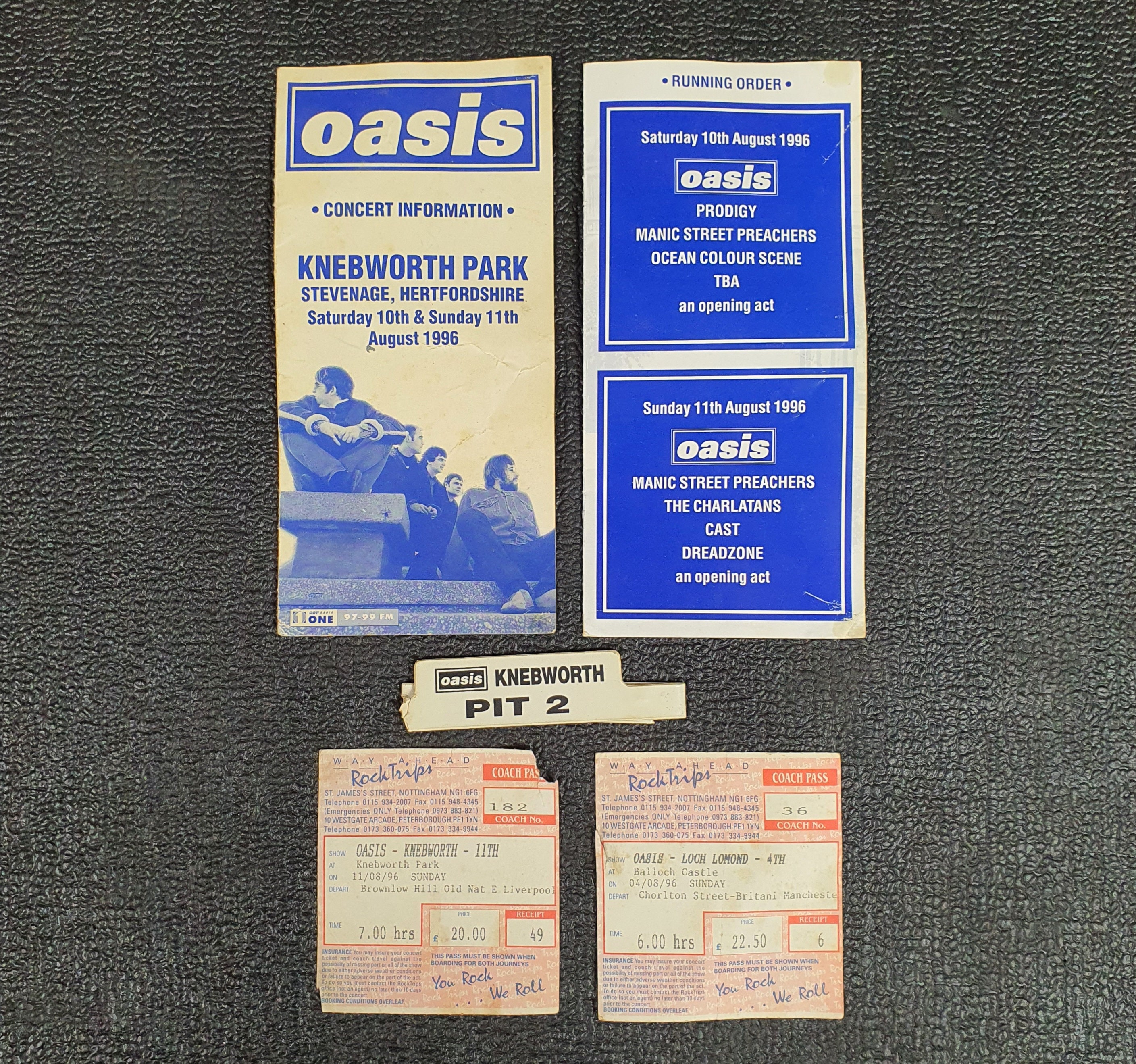 Vintage 1996 OASIS Knebworth Concert T Shirt X-large / 90s Vintage 1996 OASIS Knebworth Concert T Shirt X-large / 90s
