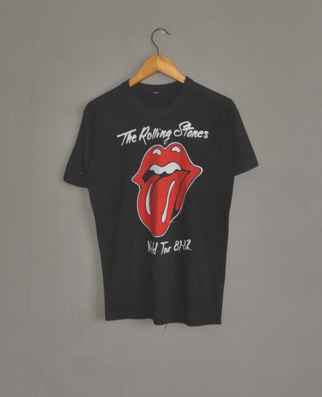 Vintage ROLLING STONES 1981-1982 World Tour Concert T Shirt - Etsy