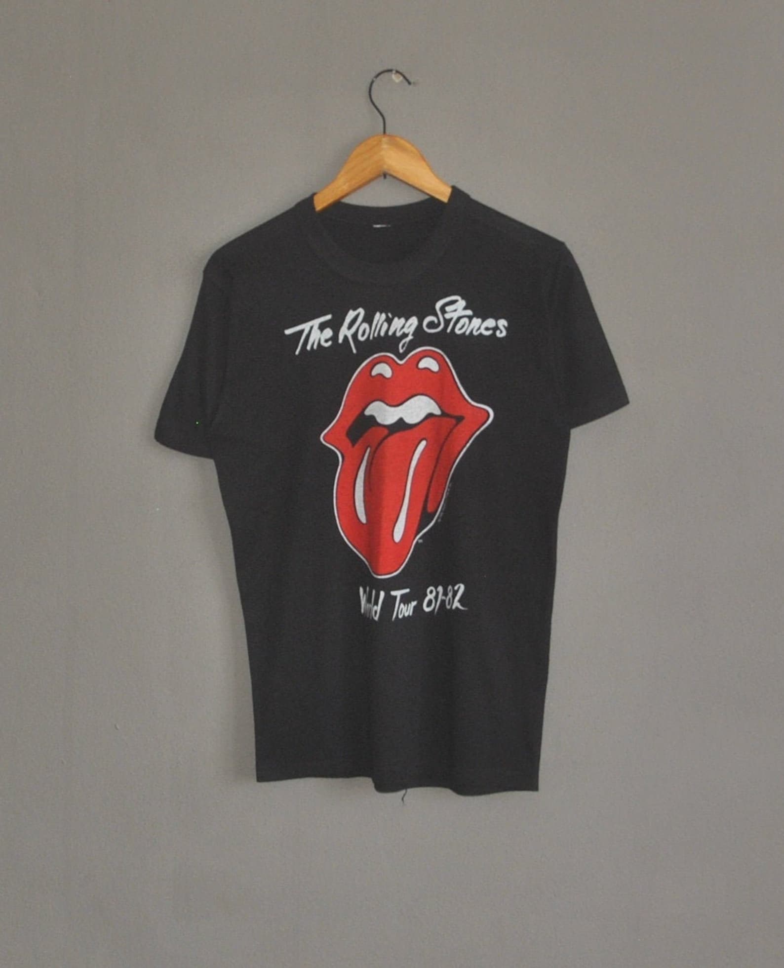 t shirt rolling stones world tour 1981