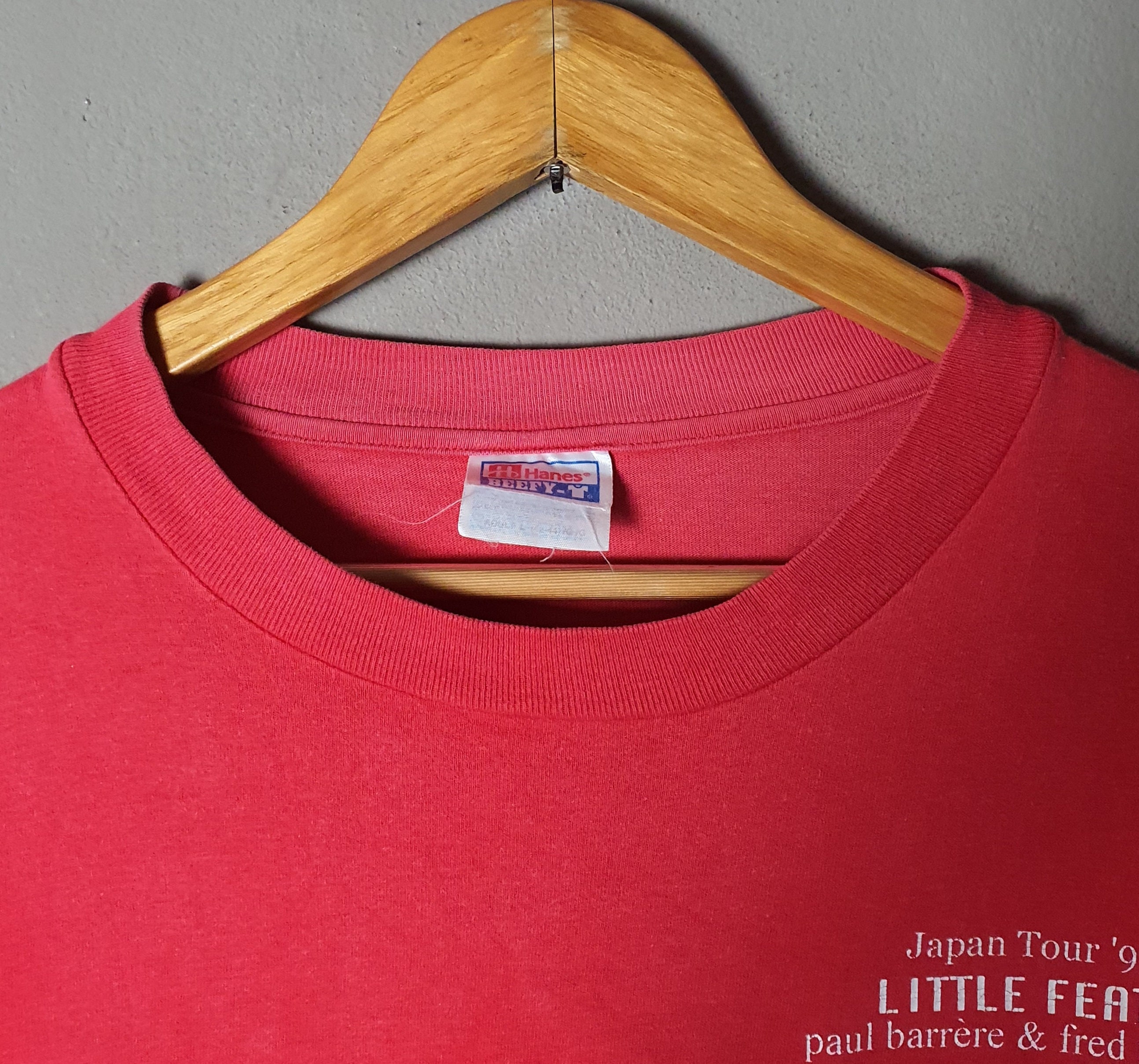 Vintage 1999 LITTLE FEAT Japan Tour Autograph T Shirt Size