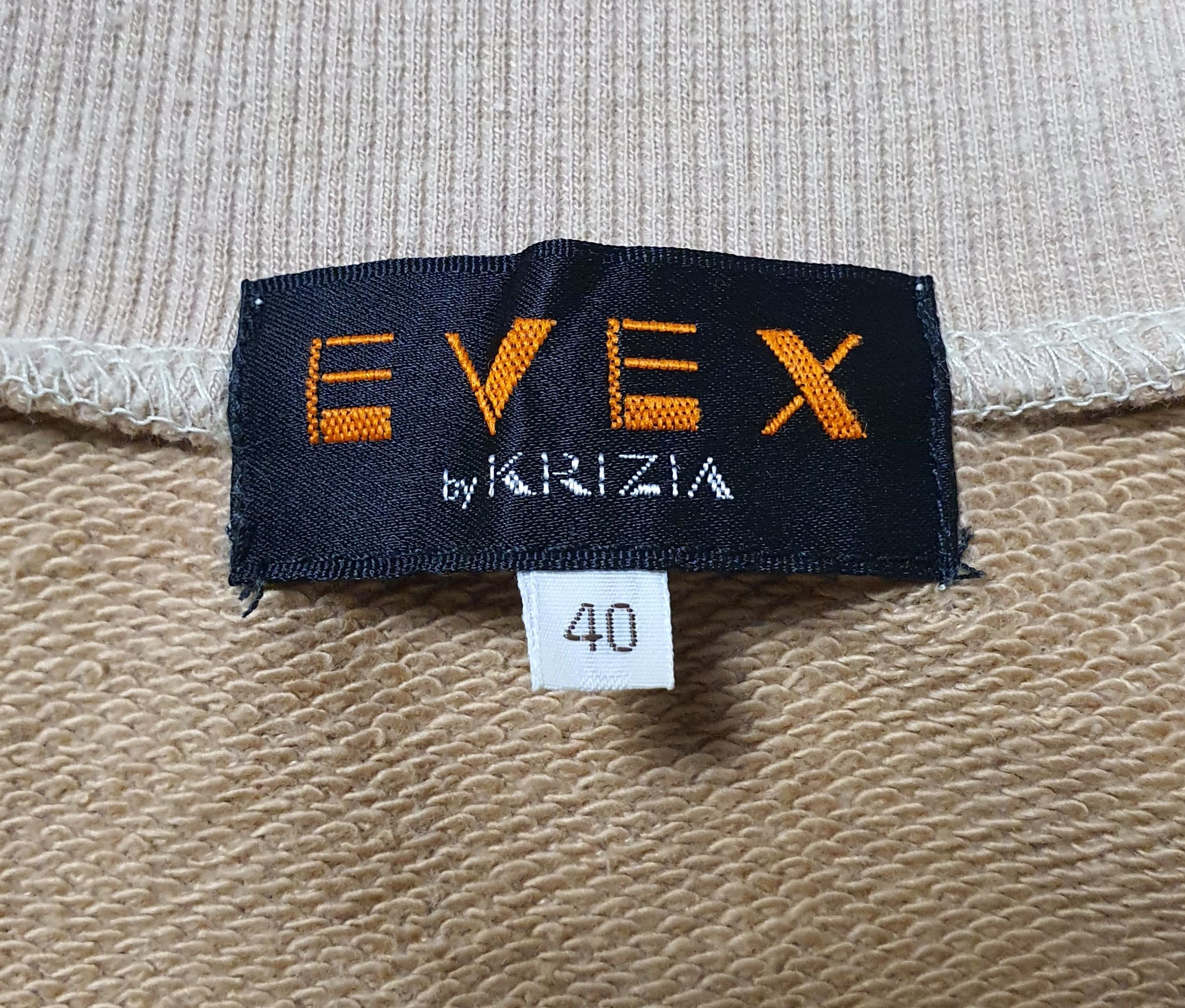 Vintage Evex by Krizia 1990s Ladies Women Sweatshirt Size 40 