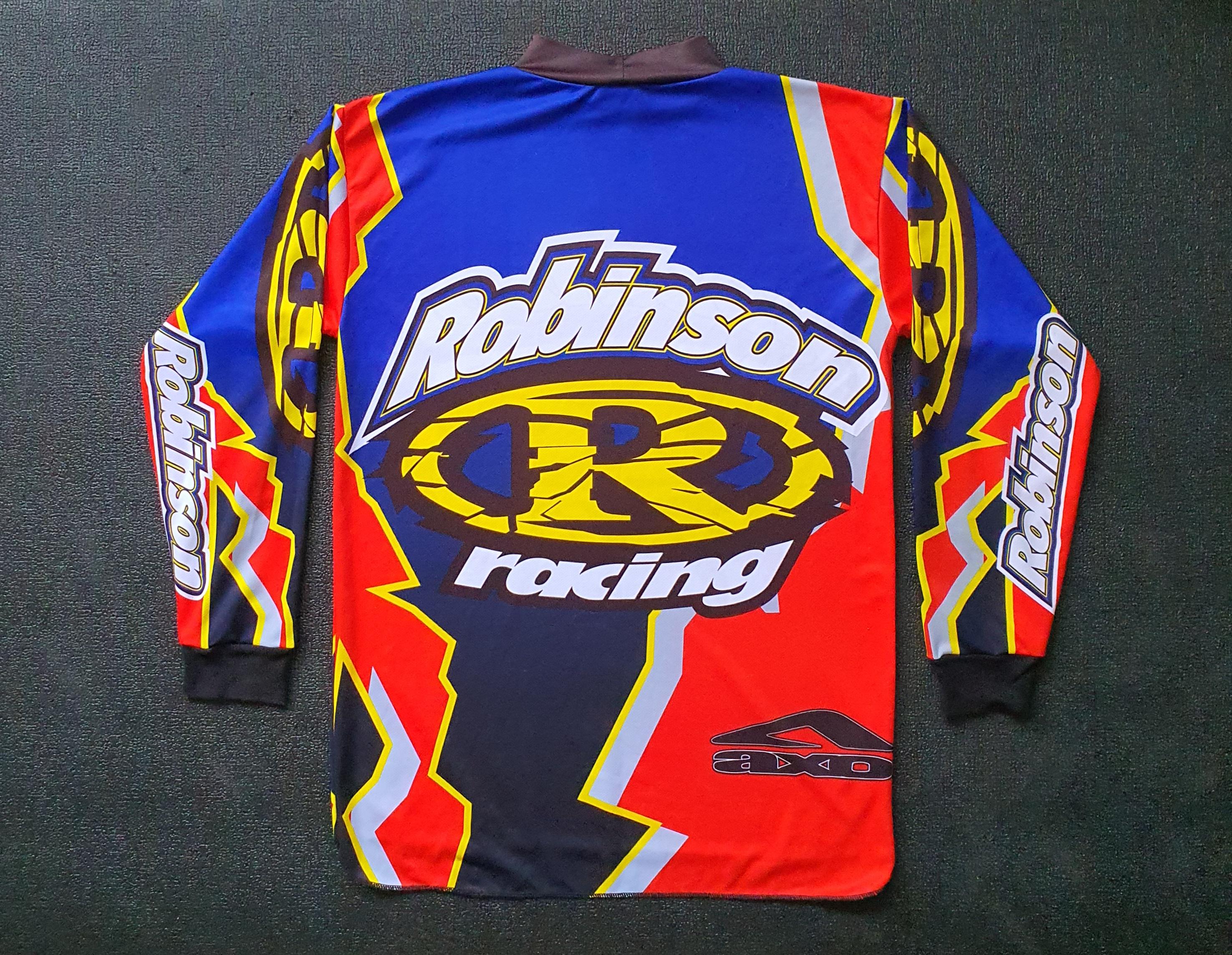 Vintage Aussie Robinson Racing Team 1990s BMX Jersey Shirt Size