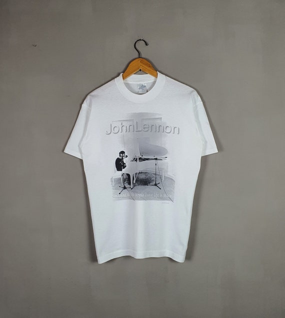 John Lennonジョンレノン 1997年 ヴィンテージ Tシャツ L 【公式通販】