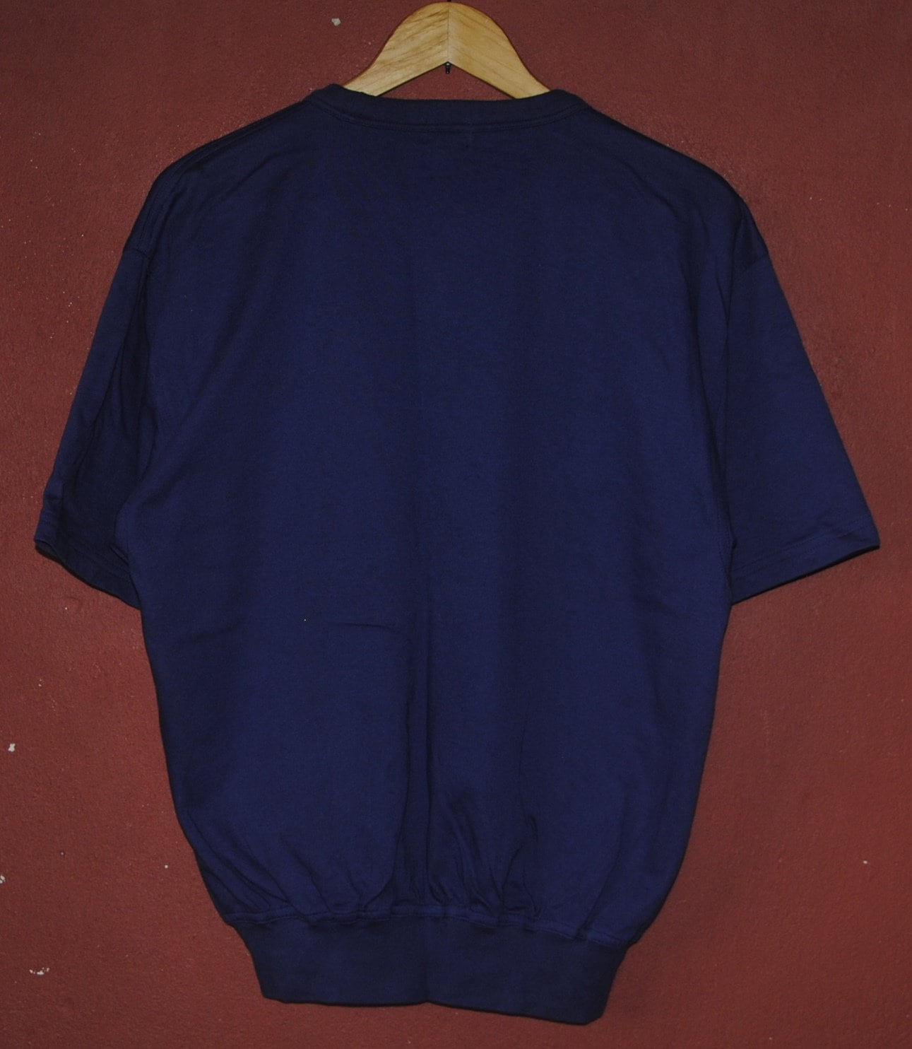 Vintage HARDY AMIES 1990s Short Sleeve Sweatshirt Shirt Size 
