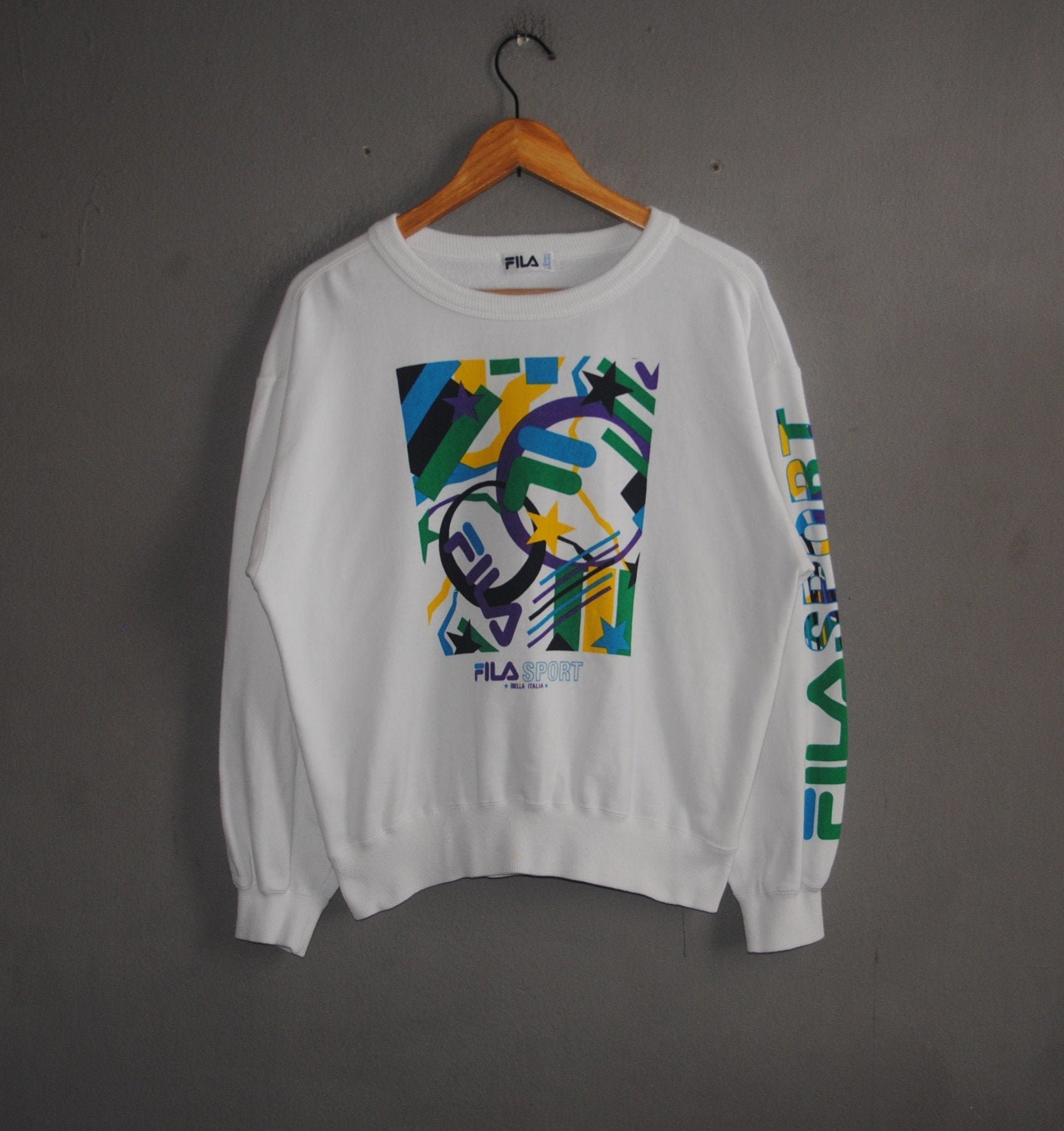 Vintage FILA SPORT 1990s Sweatshirt Xs-small / Casual -
