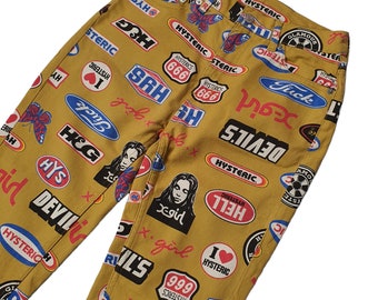 Hysteric Glamour X-girl Ladies Women Pant Size 26 / Rare
