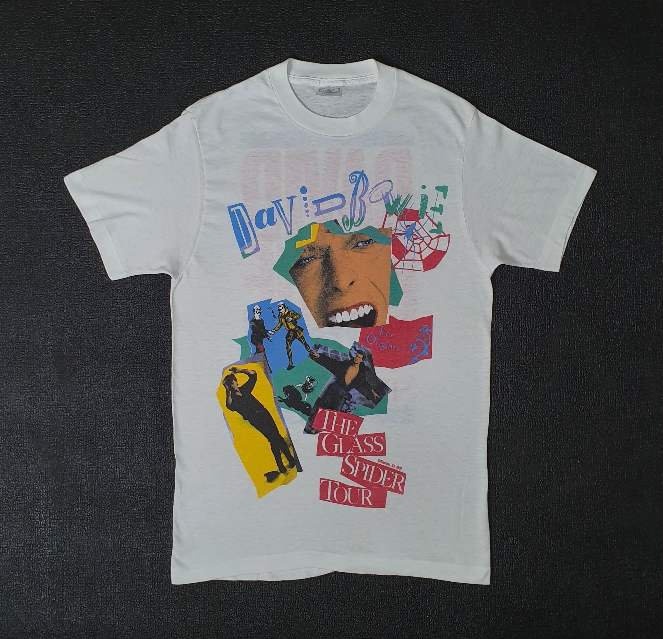 Vintage 1987 DAVID BOWIE the Glass Spider Tour Concert T