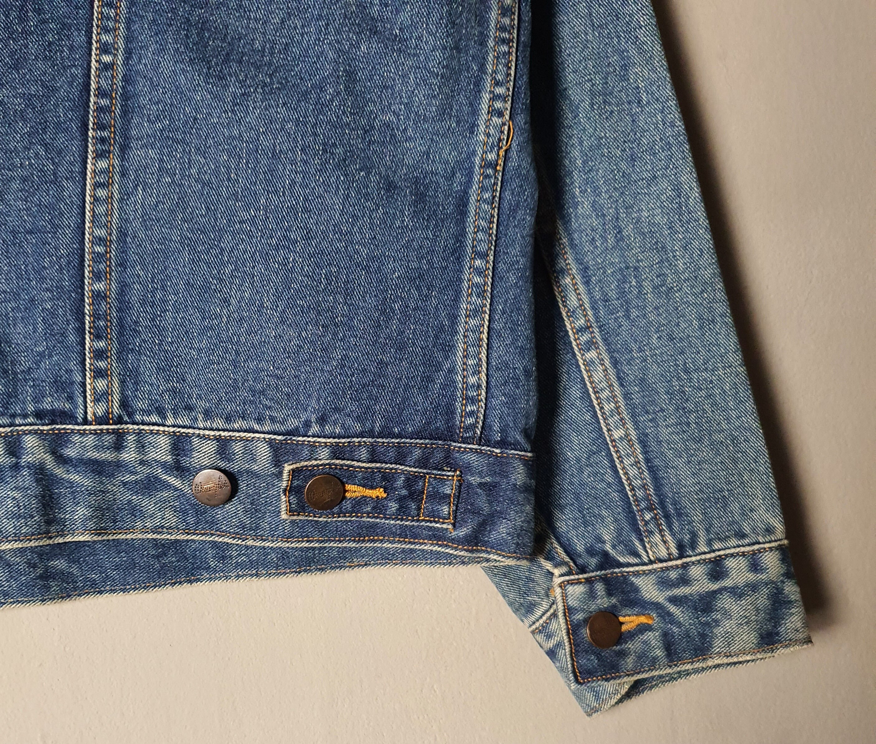 Vintage 90s WRANGLER Denim Jacket Size M-L / 1990s Wrangler