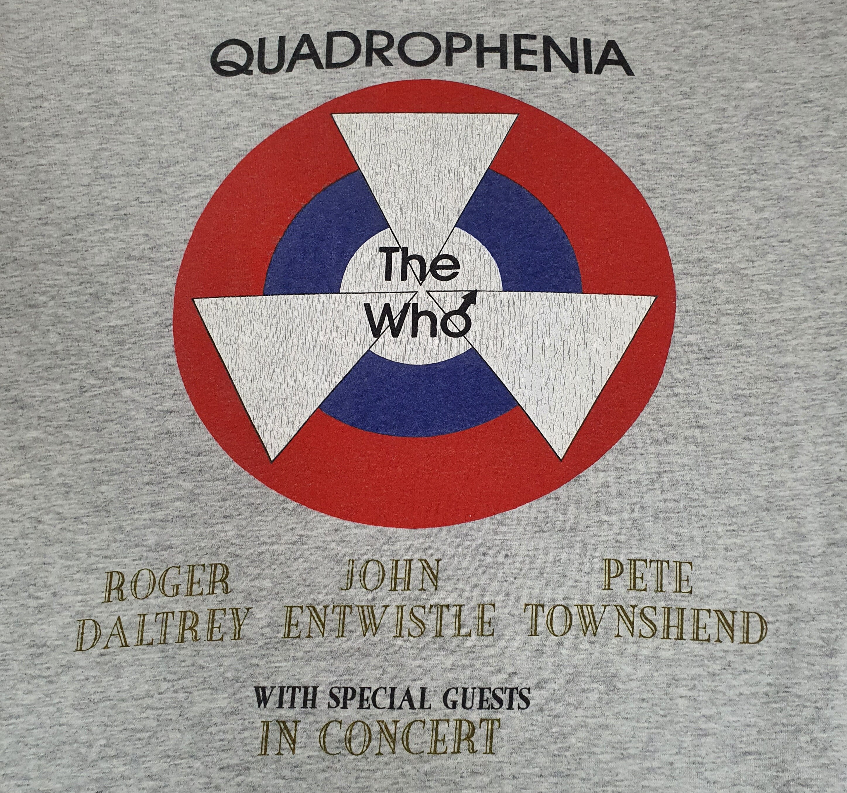 激レア 90s THE WHO QUADROPHENIA ツアー Tシャツ XL 激レア 90s THE WHO QUADROPHENIA ツアー Tシャツ XL