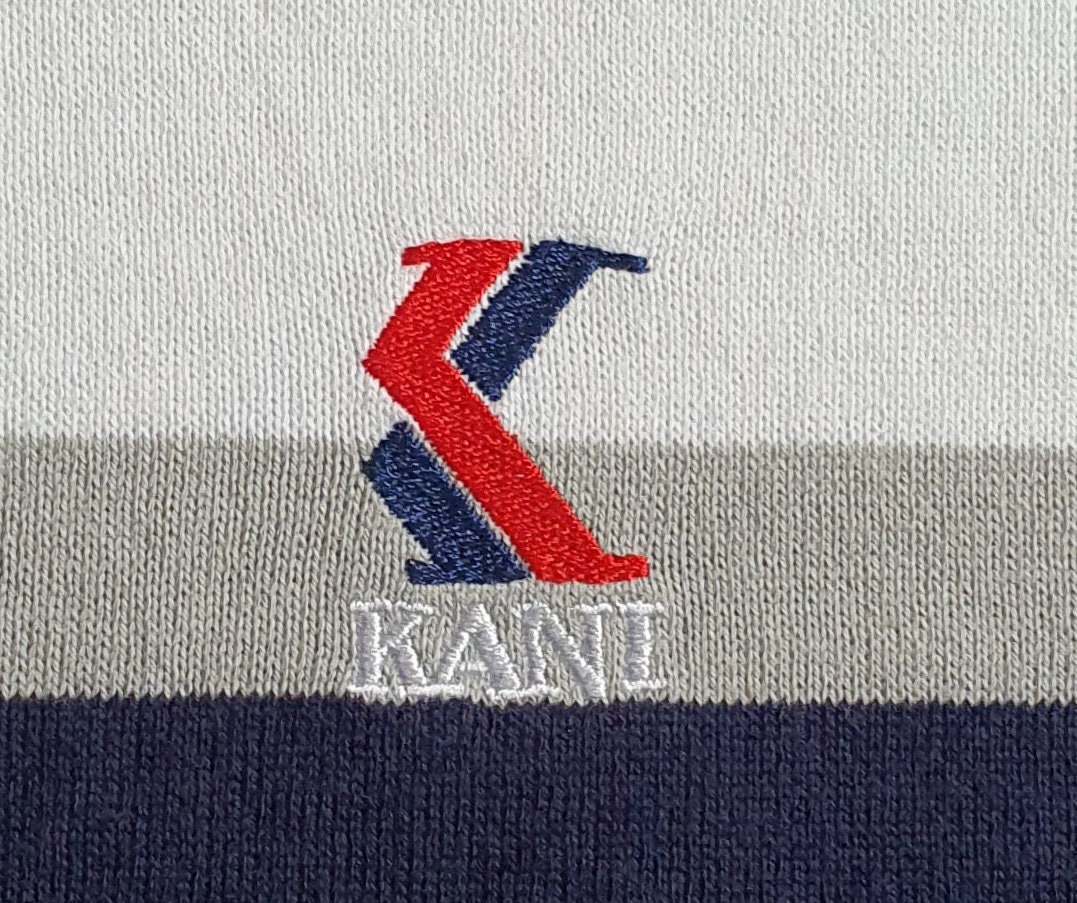 KARL KANI◆カールカナイ Tシャツ Retro Striped Tee [dark red] 楽天市場】キングサイズ KARL KANI カールカナイ 天竺切替 半袖