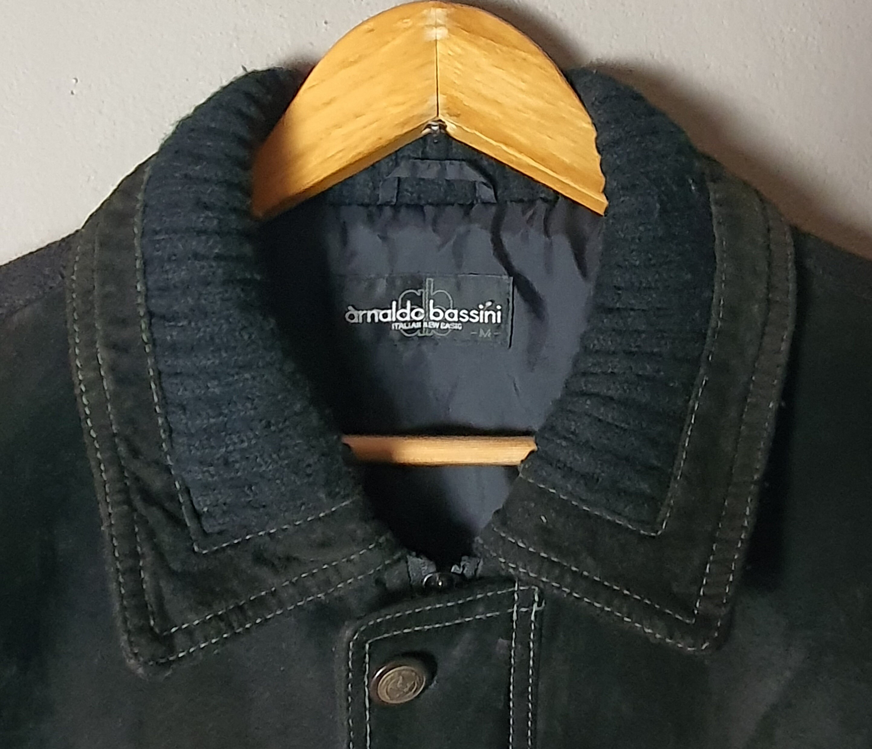 Vintage ARNALDO BASSINI Fleece Knit 1990s Zipper Sweater Jacket 