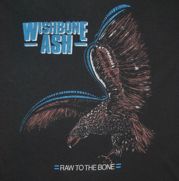 Vintage 1984 WISHBONE ASH Raw To The Bone Tour T … - image 4